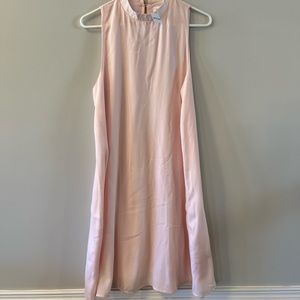 Everly High Neck Light Pink Dress